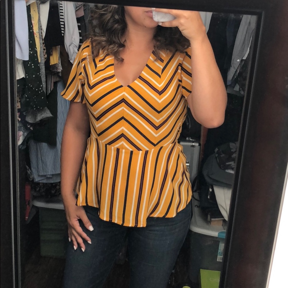 Peplum top